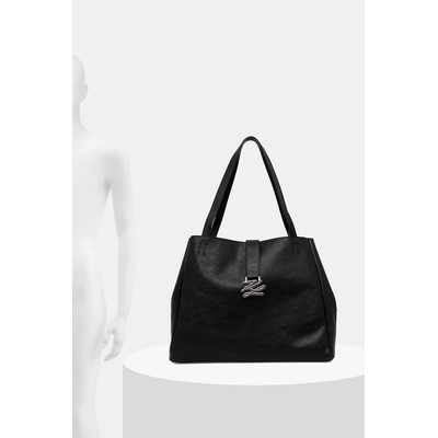 KARL LAGERFELD шопинг чанта дамска от кожа K/AUTOGRAPH (B2W30258)