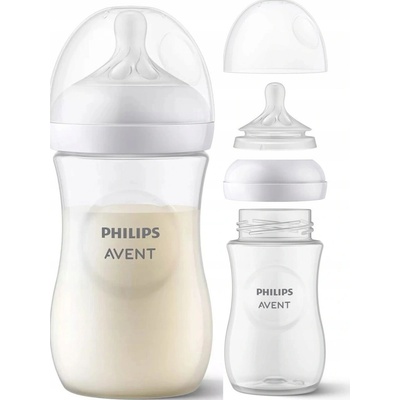 Avent Philips Láhev Natural Response bílá 260 ml