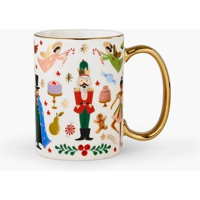 Rifle Paper Co. Vánoční porcelánový hrnek Holiday multi barva zlatá barva porcelán 470 ml