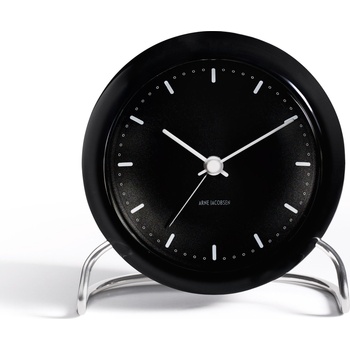 Rosendahl Настолен часовник Arne Jacobsen City Hall черен (43673)