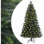 vidaXL Изкуствено коледно дърво с хингед 120 см 150 LED светодиода (3465499)