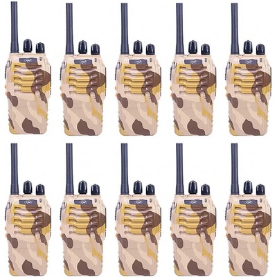 PNI PNI-R40C-10 Camouflage PMR446 Radio Kit 10-Pack 1200mAh 10km Headsets (PNI-R40C-10)