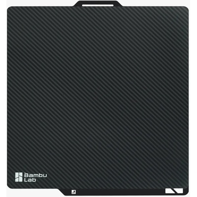 Bambu Lab 3D Effect Plate Carbon Fiber - A1, серия P1, серия X1 (FAP017-N)