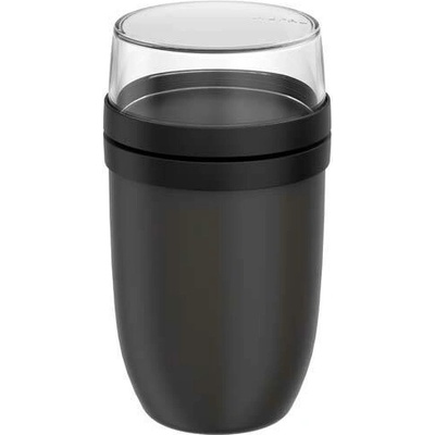 Mepal Ellipse termohrnec na jídlo 750 ml + 300 ml Černá