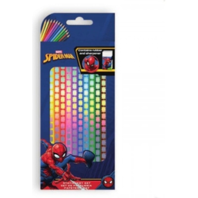 KIDS Моливи 12 цв spiderman (mv15958)
