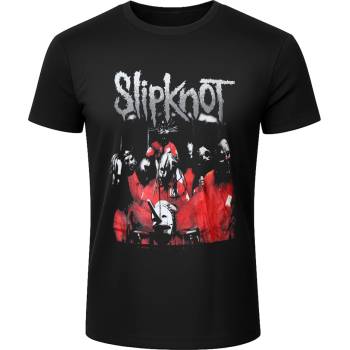 Image 1 of ROCK OFF мъжка тениска Slipknot - Stretched Barcode - BL - ROCK OFF - SKTS140MB