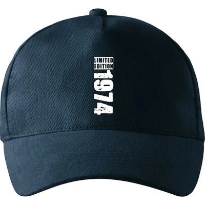 Limited edition 1974 pruh so zahnutým šiltom a mosaznou sponou Tmavomodrá takmer čierna