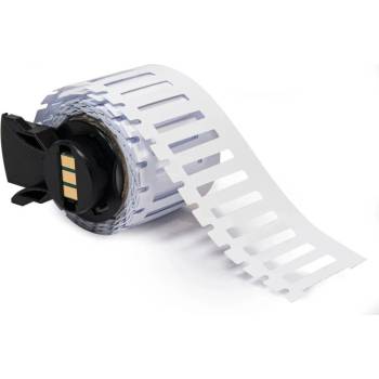 Brady M7-12x4.4-7696-WT / 311997, BMP71 Rigid DuraSleeve вложки за маркиране на кабели, 12.00 mm x 4.40 mm (311997)