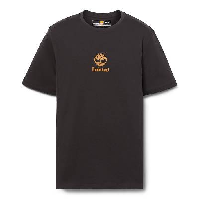 Timberland Тениска Timberland Stack Logo T-shirt - Black