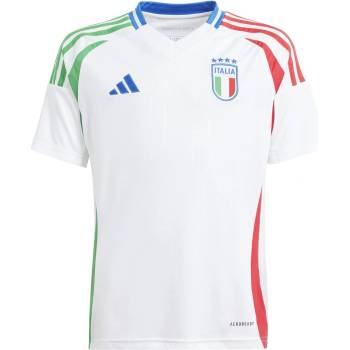 adidas Юношеска футболна фланелка Adidas Italy Away Shirt 2024 Juniors - White