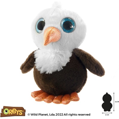Wild Planet Плюшена играчка, Бебе орел 15см Wild Planet (K7851)