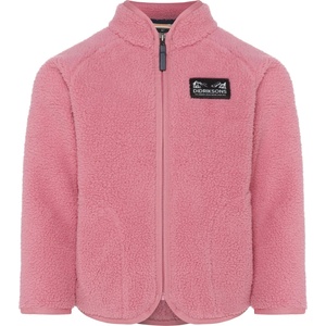 Didriksons Детско поларено яке Didriksons Kid's Gibbs Full-Zip 2 Fleece jacket - Heather Pink - размер 100 (703-4600-0613)