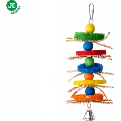 JK ANIMALS špíz s Lufa houbou, dřevěná hračka 28 cm – Zboží Dáma