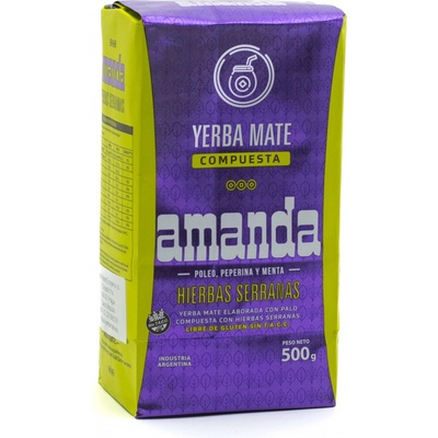Amanda Yerba Maté compuesta con hierbas 500 g
