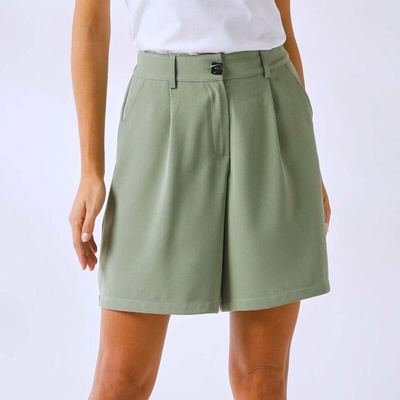 Blancheporte široké vzdušné šortky khaki
