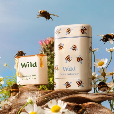 WILD Honey & Cactus Flower Bee Case Деостик, 40 g, унисекс
