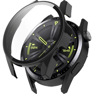 Techsuit Протектор за Huawei Watch GT 3 (42mm) + Протектор - Defense360 Pro - Черен