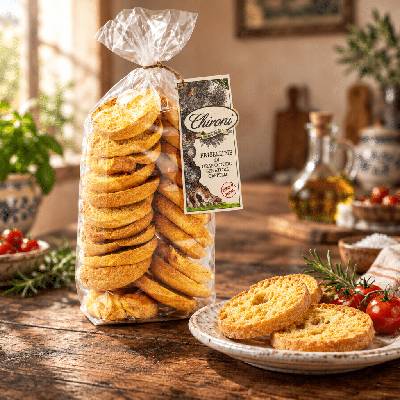Chironi Schiacciate al Rosmarino talianske chrumkavé placky s rozmarínom 200 g