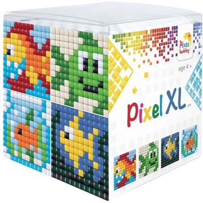 Pixelhobby КРЕАТИВЕН ХОБИ КОМПЛЕКТ С ПИКСЕЛИ xl, pixelhobby, КУБ - РИБКИ