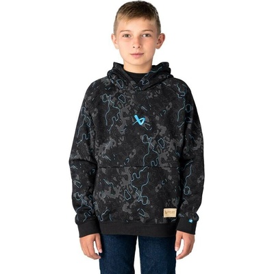 Bauer Ultimate Hoodie Print YTH černá