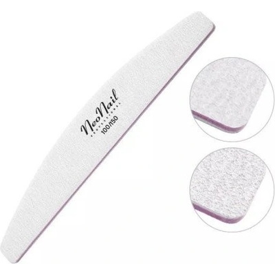 NeoNail pilník zebra lodička 100/150