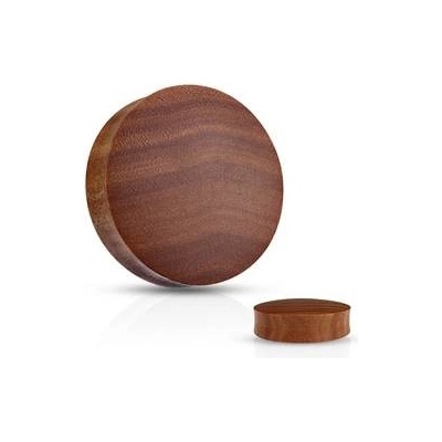 Šperky4U plug do ucha Saba wood PL01206-27