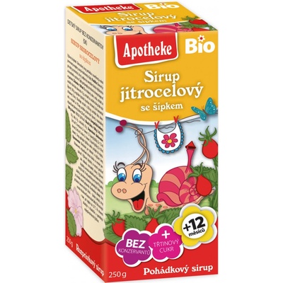 Apotheke bio Pohádkový sirup Jitrocelový 250 g