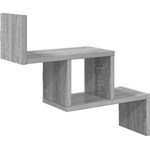 vidaXL Стенен рафт Сив Сонома 48 x 15 x 42 см Инженерна дървесина (8012241)