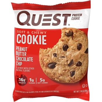 QUEST Nutrition Quest Protein Cookie - Peanut Butter Chocolate Chip [58 грама]