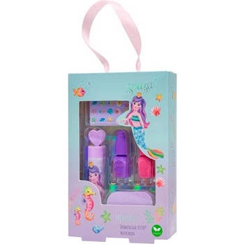 Souza! Souza Souza! - Детски козметичен комплект - лакове за нокти и балсам за устни