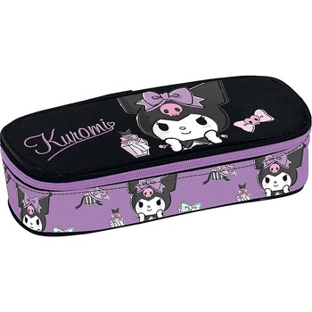 Graffiti Овален ученически несесер Graffiti Kuromi - Sketch, 1 цип (252341)