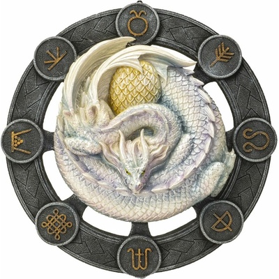Anne Stokes Plaque Ostara Dragon 32 cm