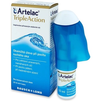 Bausch & Lomb Očné kvapky Artelac TripleAction 10 ml