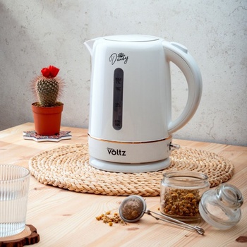 Voltz 1, 7 л електрическа кана Oliver Voltz от серия Daisy (OV51230W)