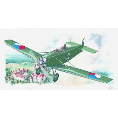 Směr Plastikový model letadla 0819 Avia BH 11 1:48