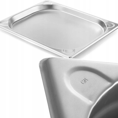 Hendi Gastronádoba GN ½ 20 mm Kitchen Line inox