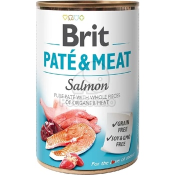 Image 1 of Brit Paté & Meat Съомга 6 х 400 г