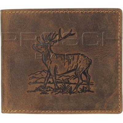Greenburry Kožená peněženka 1702-Stag-3 hnědá