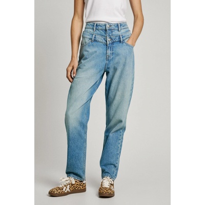 Pepe Jeans Dámské džíny TAPERED JEANS UHW DOUBLE denim