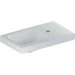 Geberit iCon - Умивалник 53x31x13 см, без преливник, отвор за смесител отдясно, KeraTect, бял 501.832. 00.2 (501.832.00.2)