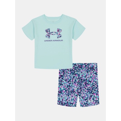 Under Armour dívčí set UA PRINTED BIKE SHORT SET zelená – Zbozi.Blesk.cz