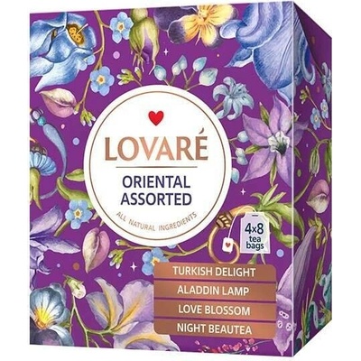 Lovaré Kolekce čajů Oriental Tea Assorted 32 sáčků