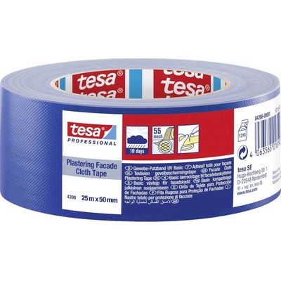 tesa 4398 Plastering tape 25 m x 50 mm modrá