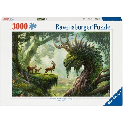 Ravensburger Probuzení lesního draka 3000 dílků