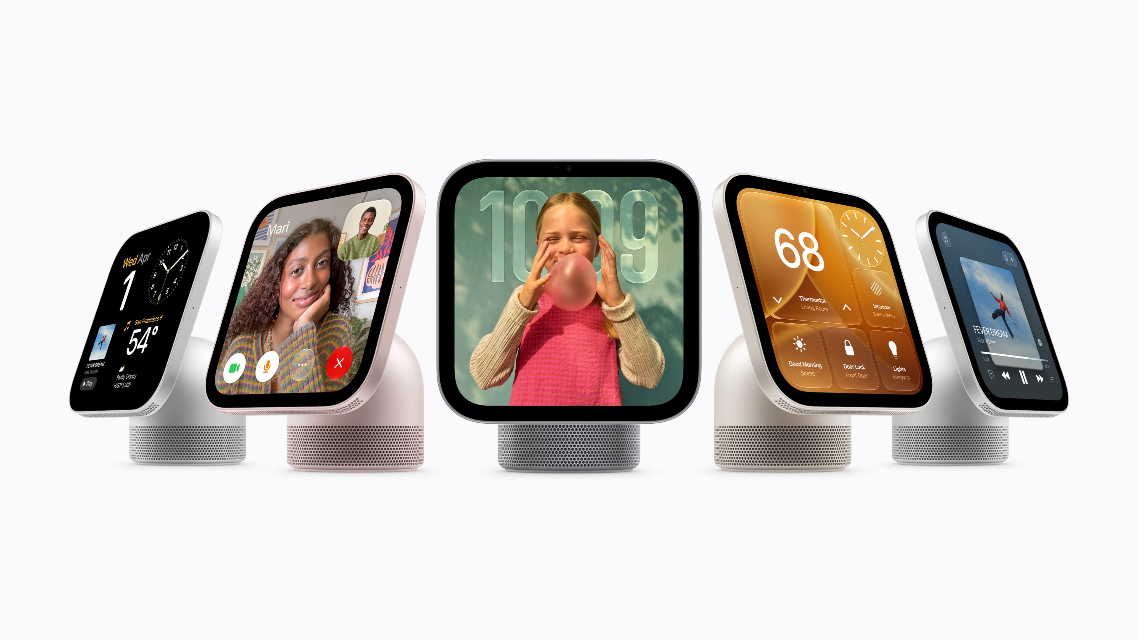 Apple HomeView minden színben Apple HomeView minden színben