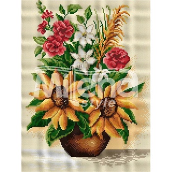 Milena Style Усещане за лято - гоблен със схема конци Ariadna 1: 4