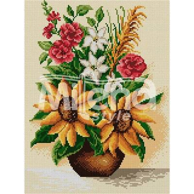 Milena Style Усещане за лято - гоблен със схема конци Ariadna 1: 4