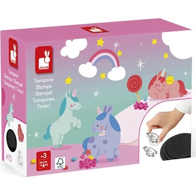 Janod Комплект печати Janod - Еднорог (J07722)