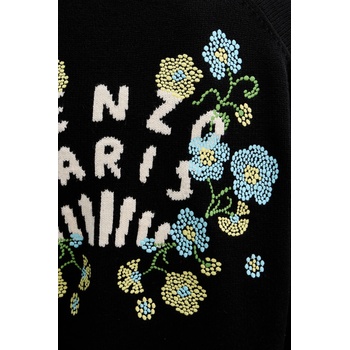 Kenzo Вълнена жилетка Kenzo Jungle Flower (FF52CA4993CN.99J)