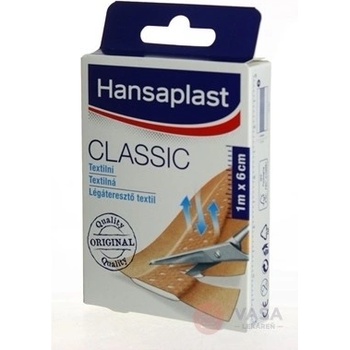 HANSAPLAST NÁPLASŤ textilní 1 mx6 cm